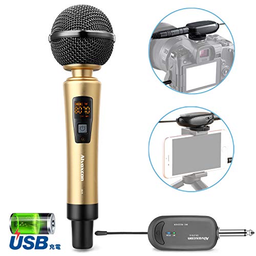 Alvoxcon ワイヤレスマイク DW320-J マイク イベント Alvoxcon ワイヤレスマイク DW320-J マイク イベント