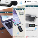 ワイヤレスマイク USB Alvoxcon 無線マイク PCマイク Androidフォン iPhone ピンマイク イヤホン端子付き 高音質UHF 録音録画 拡声 モニタリング 軽量 日本語説明書 二人用UM320Pro